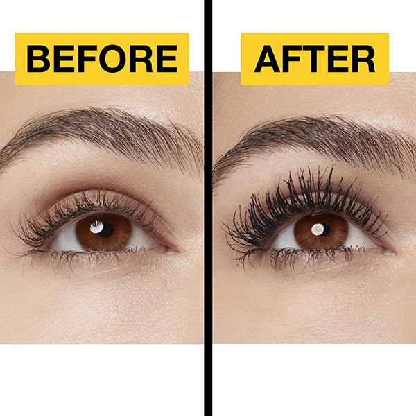 Maybelline Volume Express The Colossal Mascara, Classic Black, Mega brush increases your lash volume by 9 x with one stroke. Volume express colossal mascara by maybelline features a clump-free formula that contains collagen to plump up your lashes effortlessly.