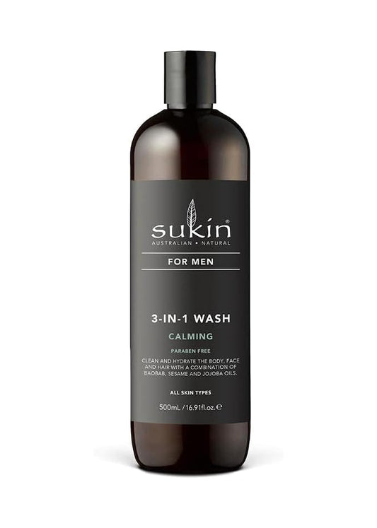 SUKIN |  Men's 3-In-1 Bodywash 3-in-1