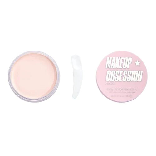 The Revolution Makeup Obsession Pore Perfection Putty is a 20g face primer with a velvety finish that reduces the appearance of fine lines and pores. Use the included spatula to apply a small amount and blend for an even skin tone. Create a smooth base with this dense putty, leaving skin soft and smooth.