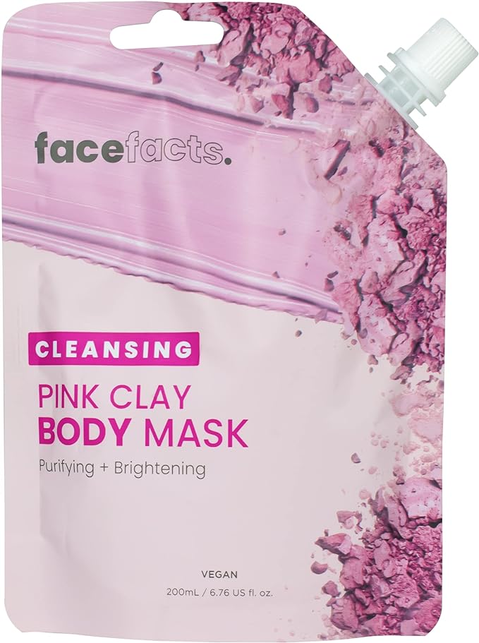 Purify and polish your body with our Pink Clay Mask which will leave your skin feeling clean and soft. Packed with finely milled Pink Clay and Kaolin Clay to help remove impurities and dirt from the skin without drying it out. Perfect for uneven and blemish-prone skin types. Multi-use with our screw-top pouch.