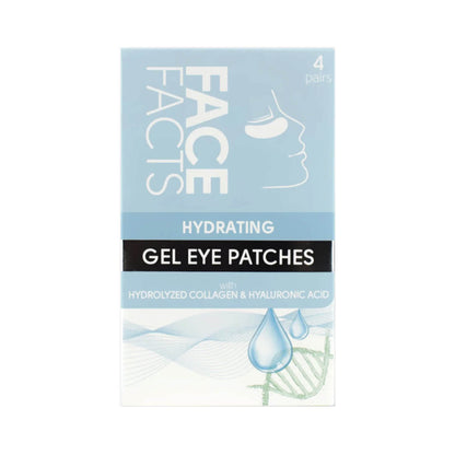 Helps to lock in moisture,reduce puffiness andhelp reduce the appearance of tired eyes. Enriched with Hydrolyzed Collagen & Hyaluronic Acid, thee gel eye patches help improve skin elasticity and add moisture to the skin.