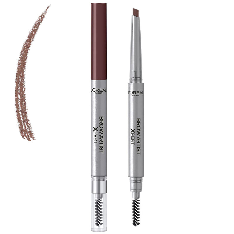 L'oréal Paris presents Brow Artist Expert the pencil for eyebrows auto - double ferrule, which draws precisely and fills evenly. Thanks to its tip beveled, reshape your brows with precision and discipline with the brush.