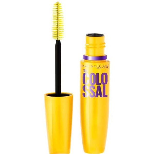 Maybelline Volume Express The Colossal Mascara, Classic Black, Mega brush increases your lash volume by 9 x with one stroke. Volume express colossal mascara by maybelline features a clump-free formula that contains collagen to plump up your lashes effortlessly.